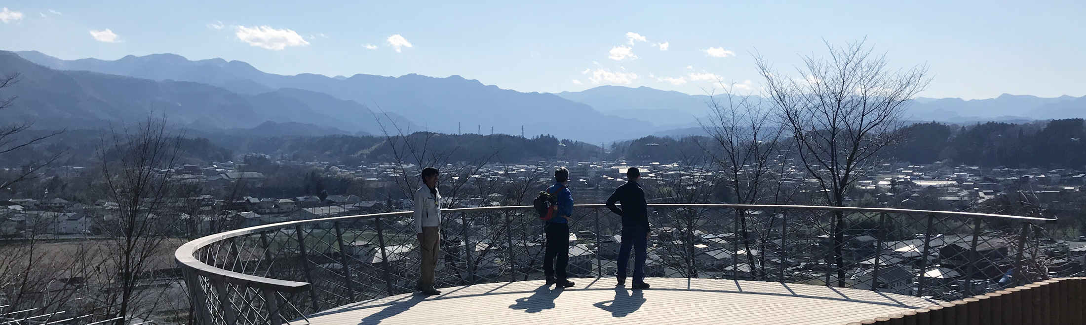 埼玉県横瀬町 コース調査のようす